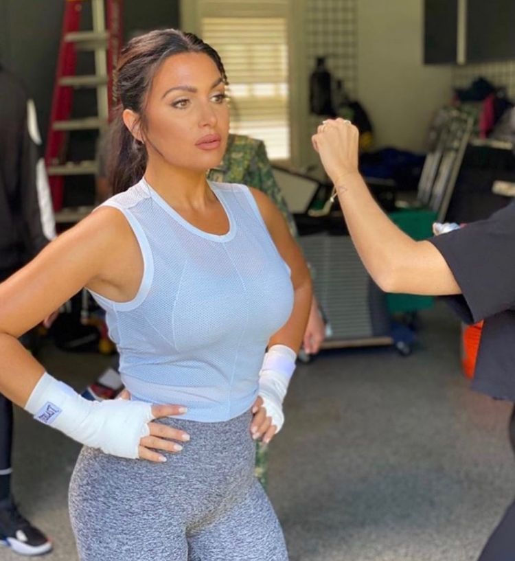 Molly Qerim Working out 