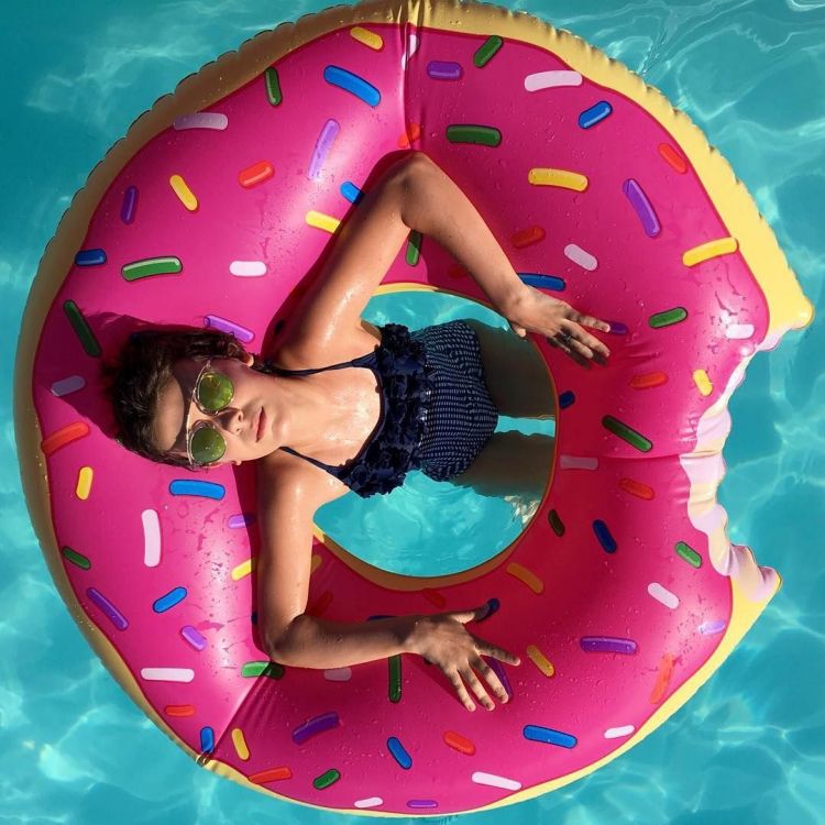 Millie Bobby Brown's Bikini And Donut Pic