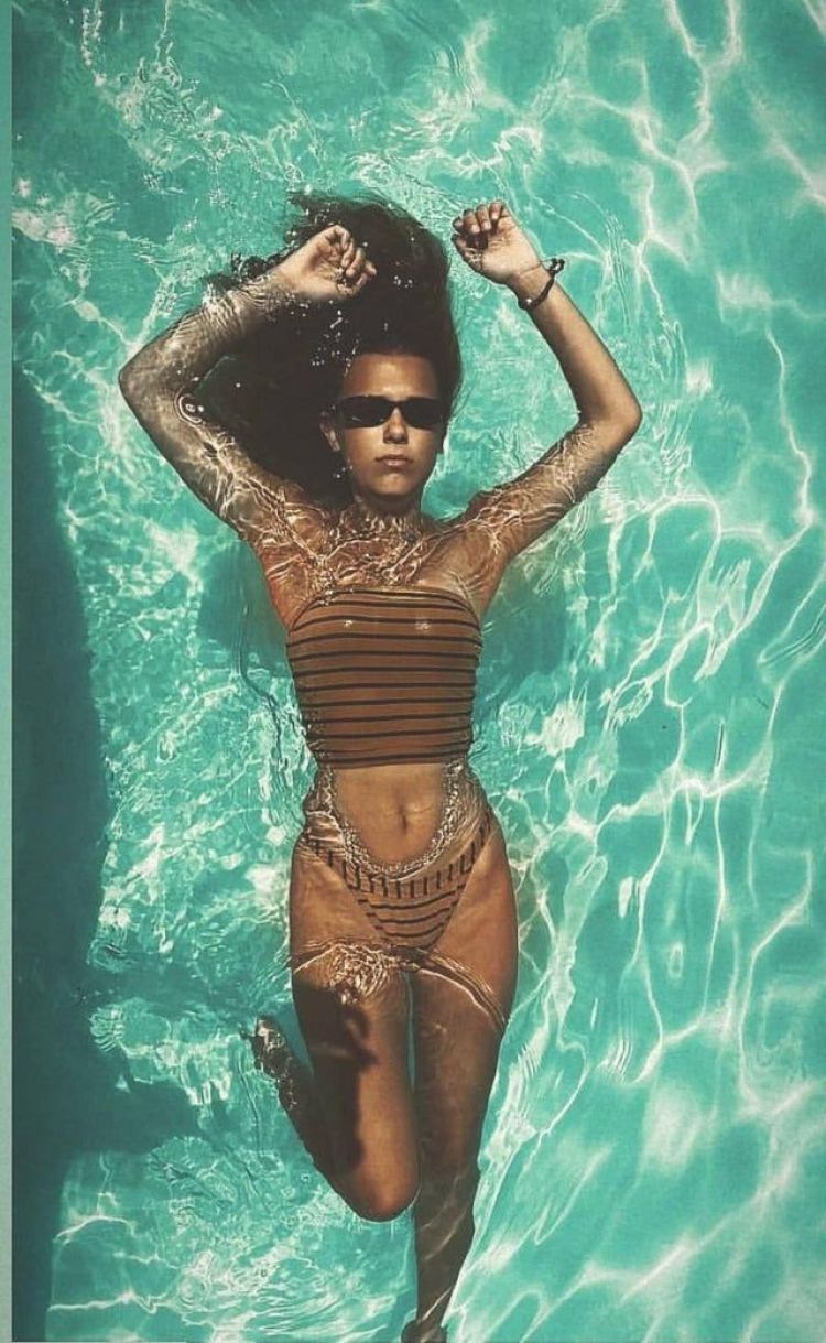 Millie Bobby Brown's Bikini Pic In Pool